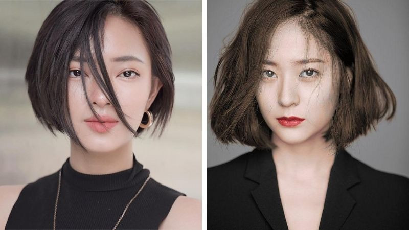 Tóc layer rẽ ngôi 7/3 ấn tượng