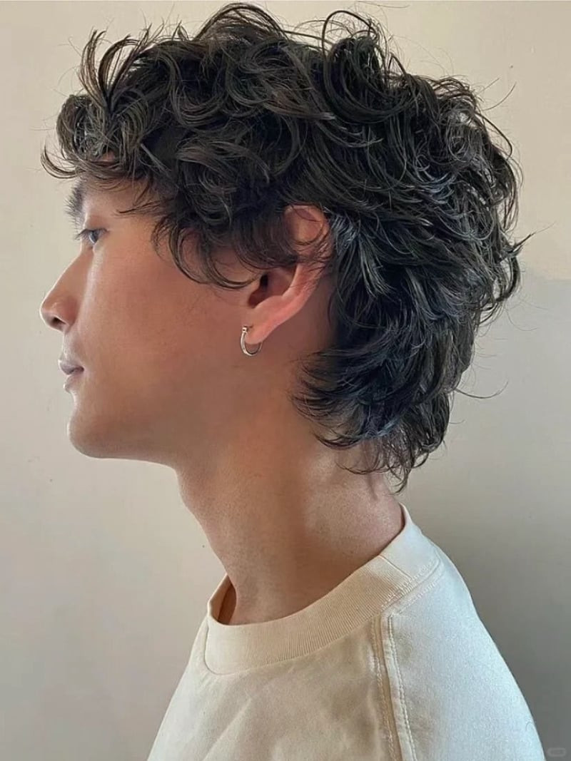 Tóc layer rối nam giúp tạo độ phồng tự nhiên cho mái tóc mỏng