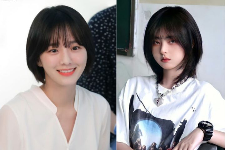 Tóc lob ngắn thanh lịch cho mặt tròn