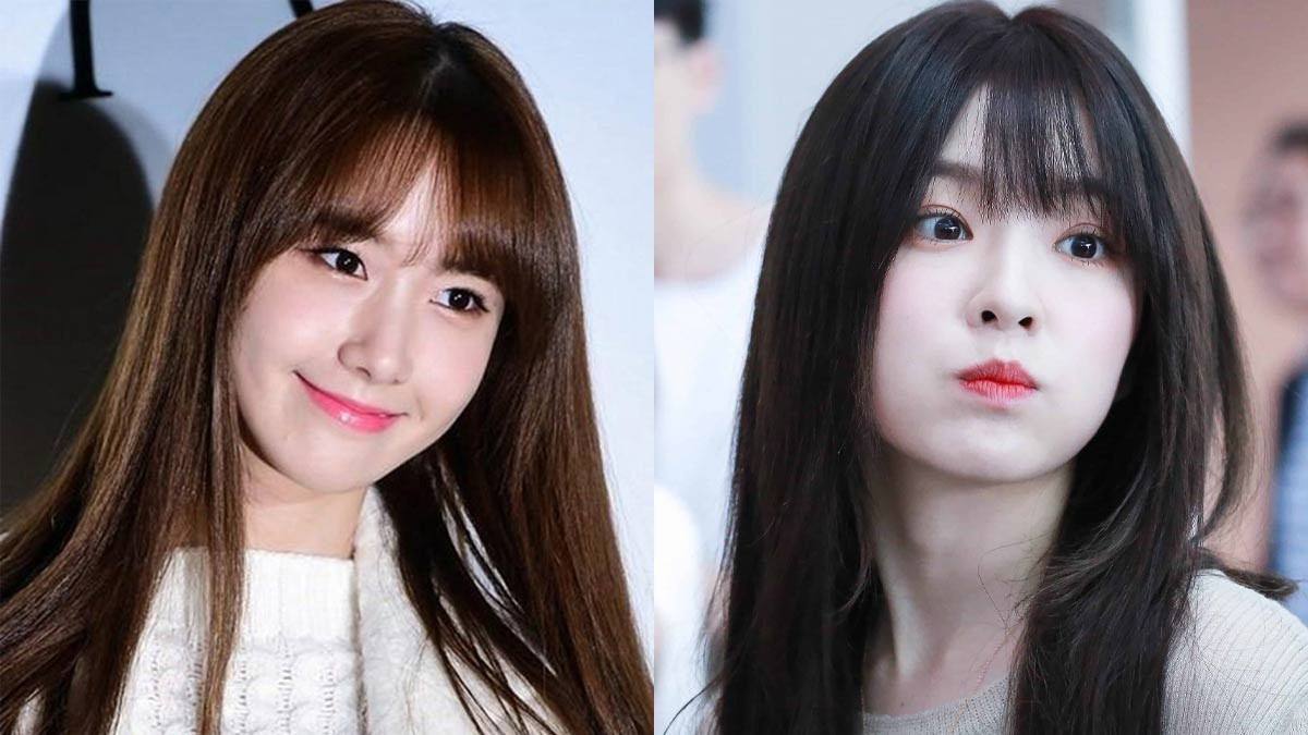 Tóc mái dài lãng mạn và nữ tính