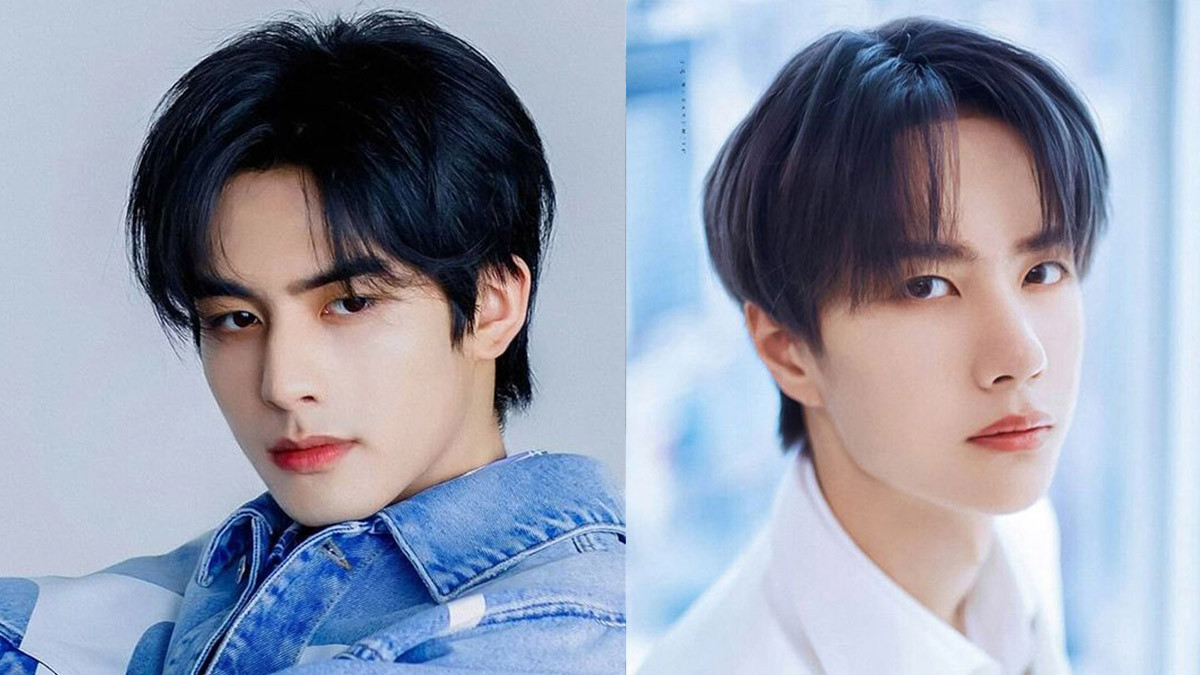 Tóc mái nam Layered