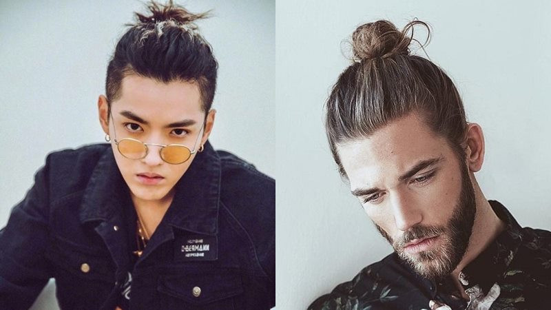 Tóc Man Bun độc đáo khoe nét mạnh mẽ