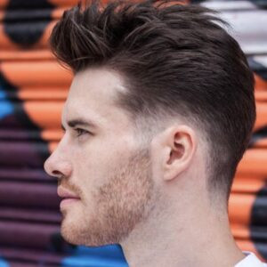Tóc Mid Fade hợp cho nhiều kiểu mặt khác nhau