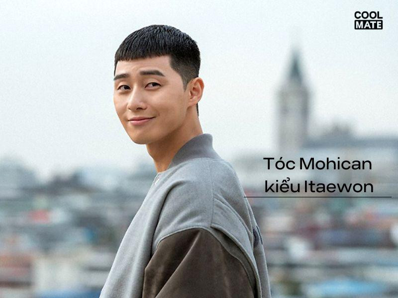 Tóc Mohican kiểu Itaewon thời thượng, mang lại vẻ trẻ trung cho nam mặt tròn