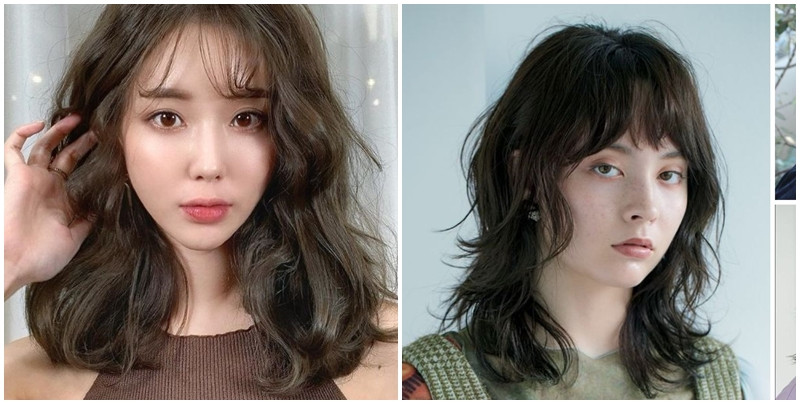 Tóc mullet layer uốn ngang vai cá tính, thể hiện phong cách riêng