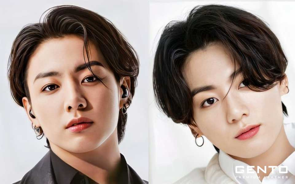 Tóc nam 2 mái cổ điển cho mặt tròn béo