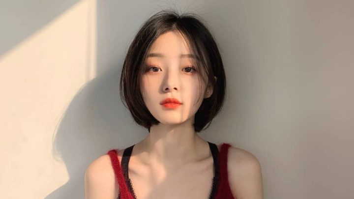 Tóc ngắn bob uốn cụp hiện đại