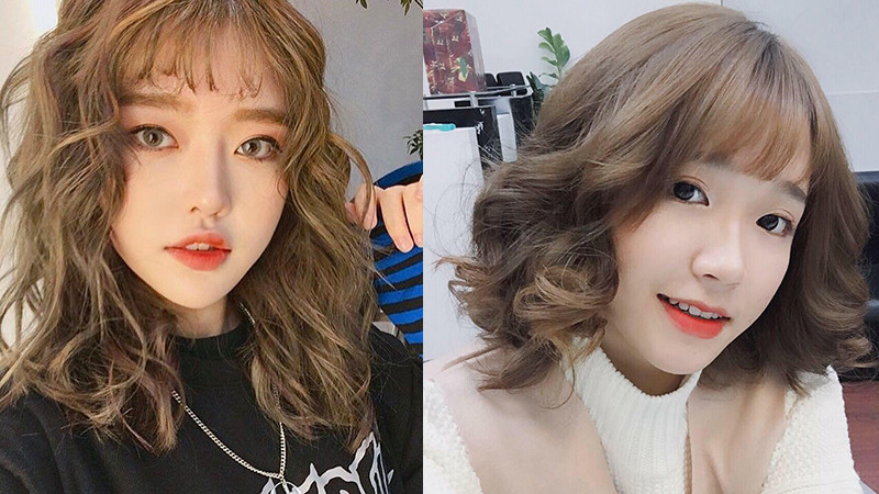 Tóc ngắn đánh rối phần đuôi cá tính