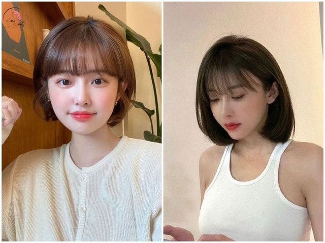 Tóc ngắn đẹp cho nữ mặt tròn