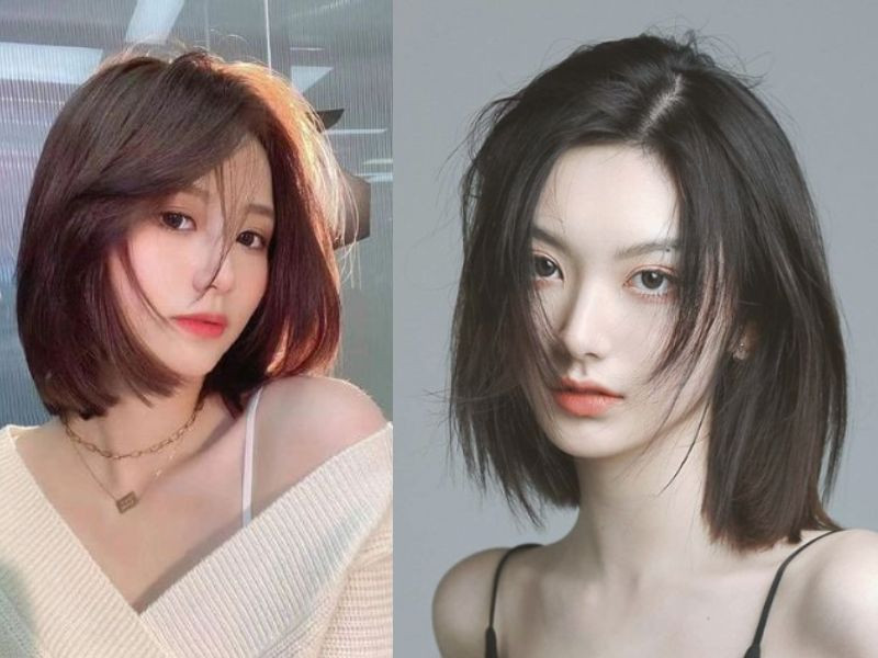 Tóc ngắn Hàn Quốc trẻ trung cho độ tuổi trung niên