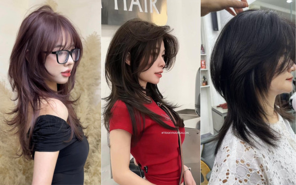 Tóc ngắn hush cut với các lớp layer nhẹ nhàng
