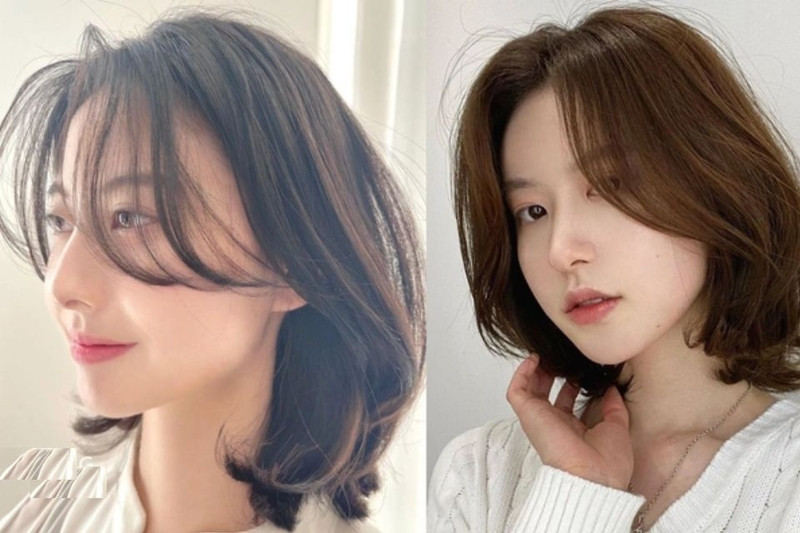 Tóc ngắn layer nữ dài thanh lịch và quyến rũ