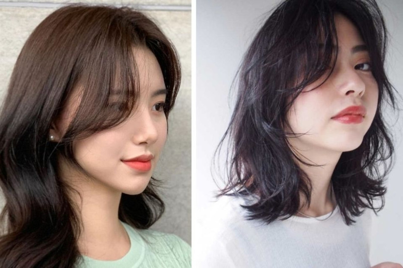 Tóc ngắn layer nữ xoăn nhẹ sang chảnh