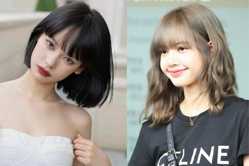 Tóc ngắn mái bằng cá tính, tạo vẻ cân đối cho gương mặt dài