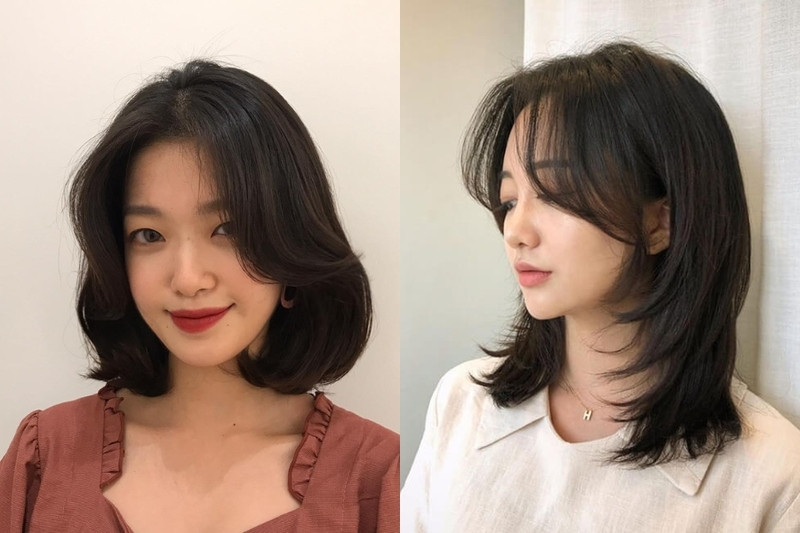 Tóc ngắn mái bay sành điệu, ôm nhẹ khuôn mặt thanh tú