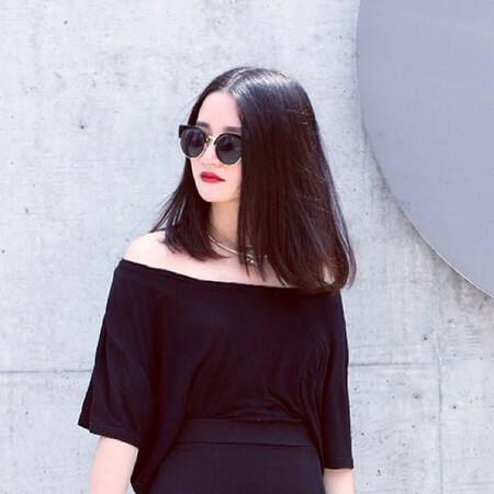 Tóc ngắn ngang vai ép thẳng mượt mà