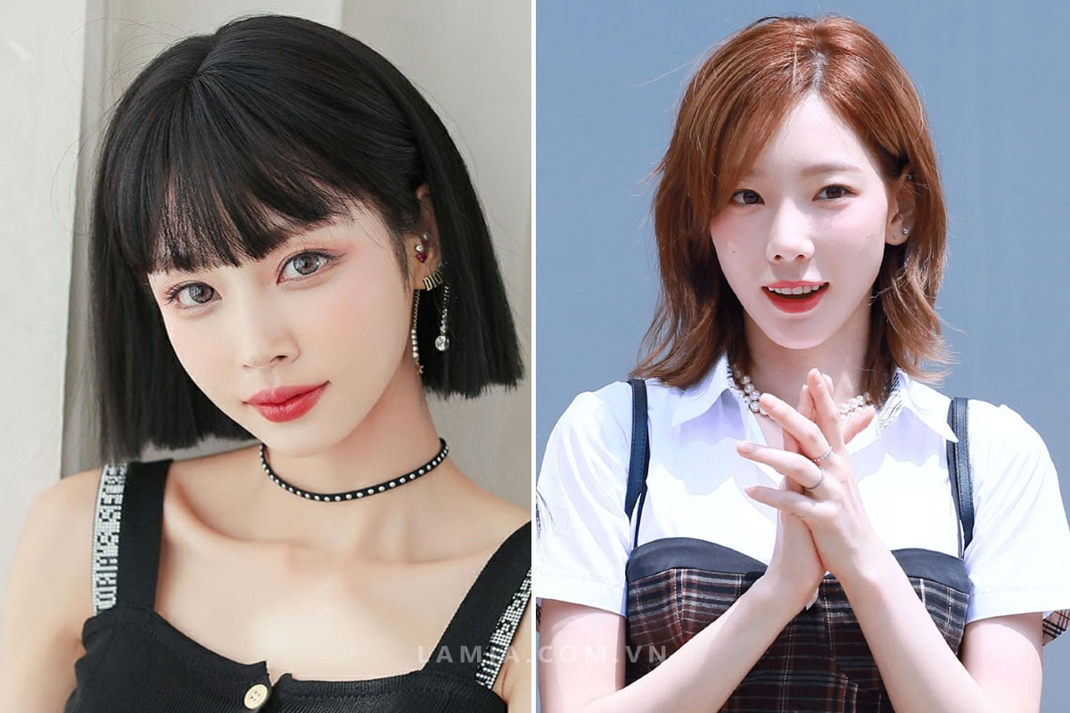 Tóc ngắn phối đồ đa dạng