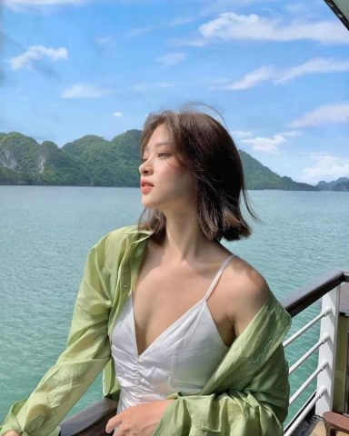 Tóc ngắn tự nhiên thanh thoát để chụp ảnh nàng thơ tóc ngắn