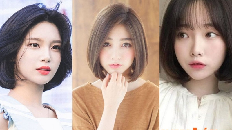 Tóc ngắn uốn chữ C hiện đại, dễ chăm sóc, là kiểu tóc nữ đẹp 2025 được yêu thích