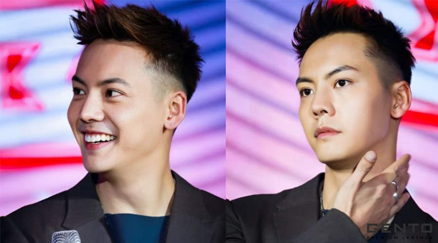 tóc ngắn vuốt dựng cho nam mặt vuông bảnh bao