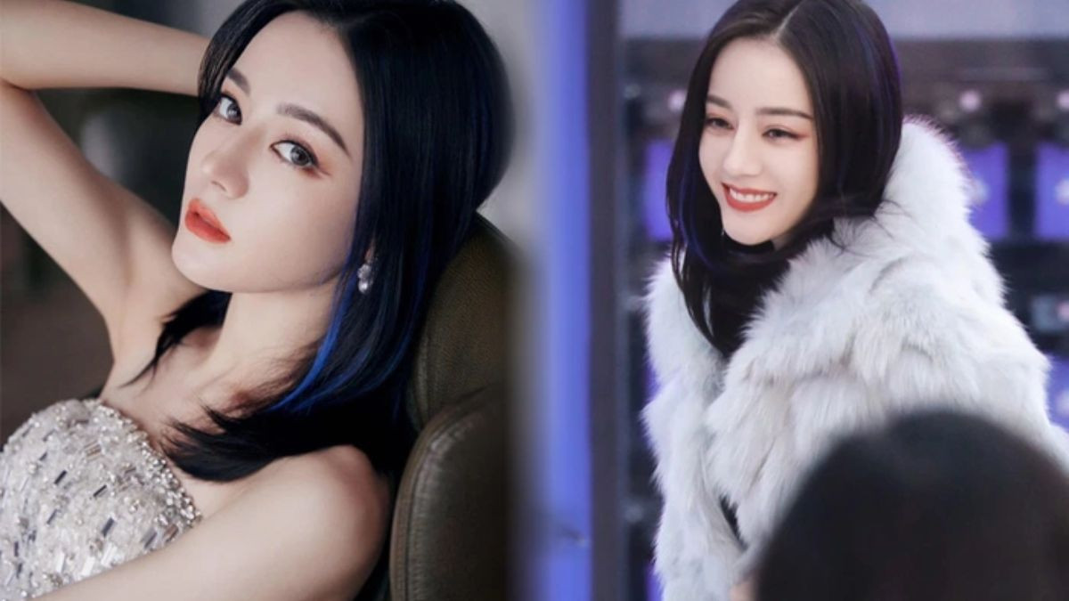 Tóc ngang lưng uốn đuôi chữ C phong cách Trung Quốc