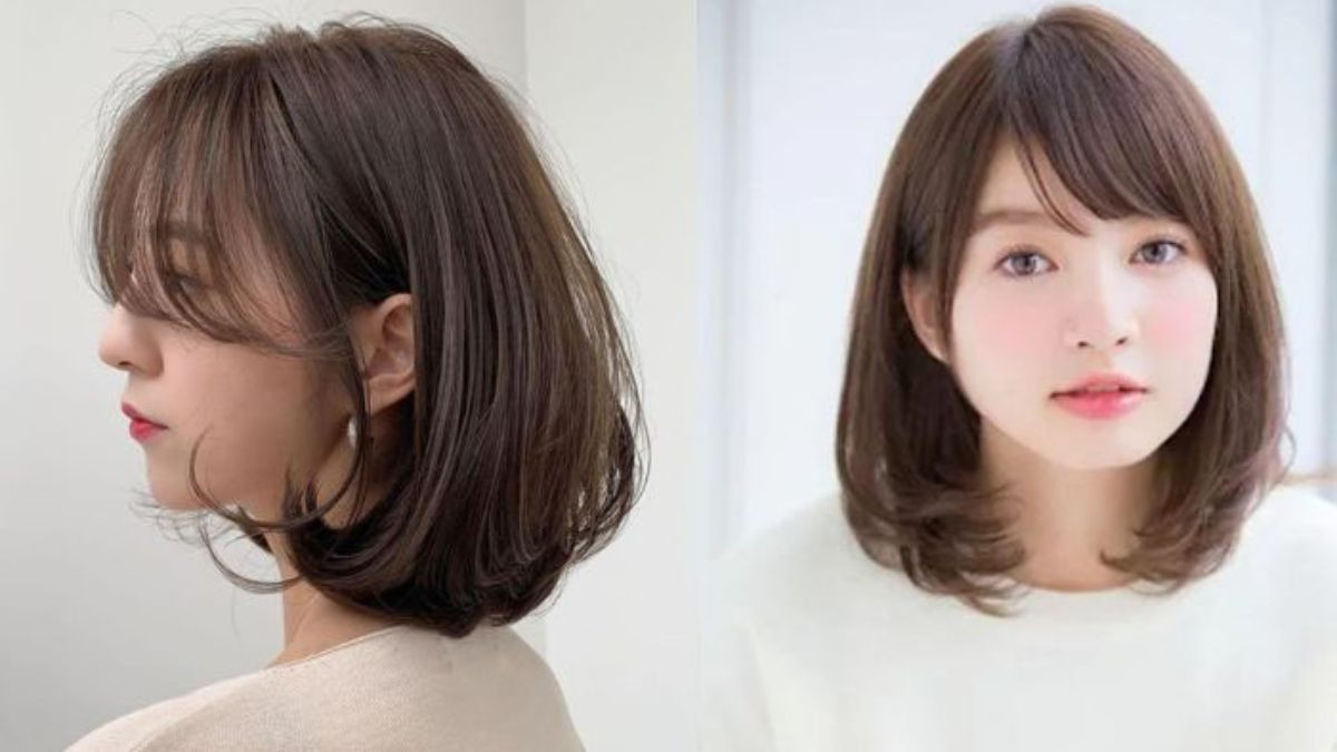 Tóc ngang vai flippy bob