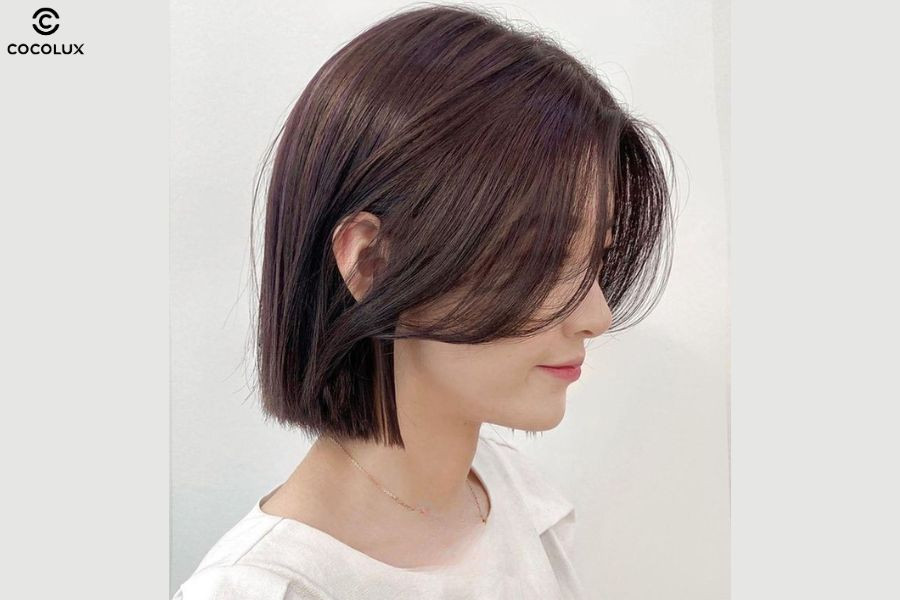 Tóc nữ đẹp mái bay dịu dàng cho khuôn mặt thanh thoát