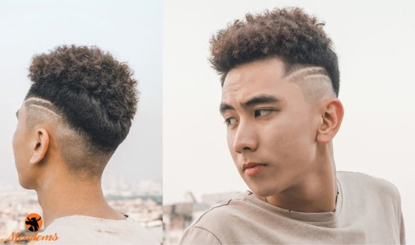 Tóc Premlock xoăn tự nhiên, kiểu tóc nam phong cách