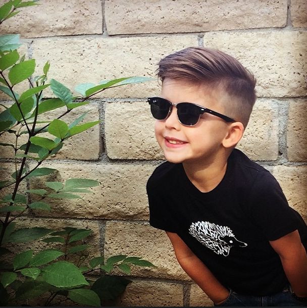 tóc Taper Fade sành điệu cho bé trai