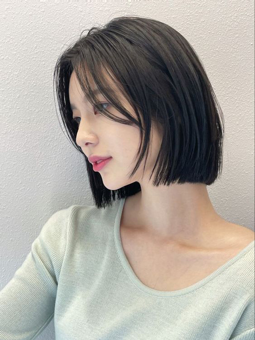 Tóc tém hai mái cá tính, năng động cho cô gái hiện đại.