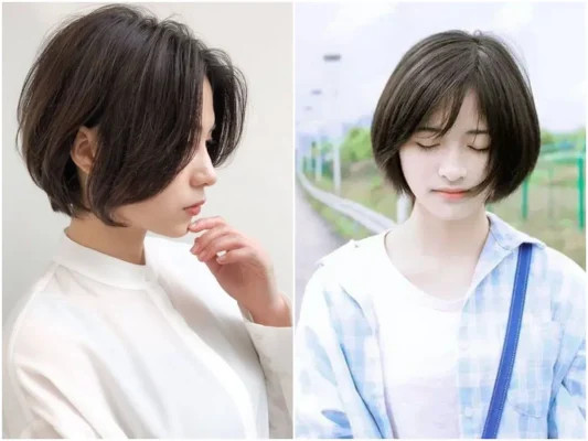 Tóc tém mái dài giúp phụ nữ trung niên thon gọn gương mặt