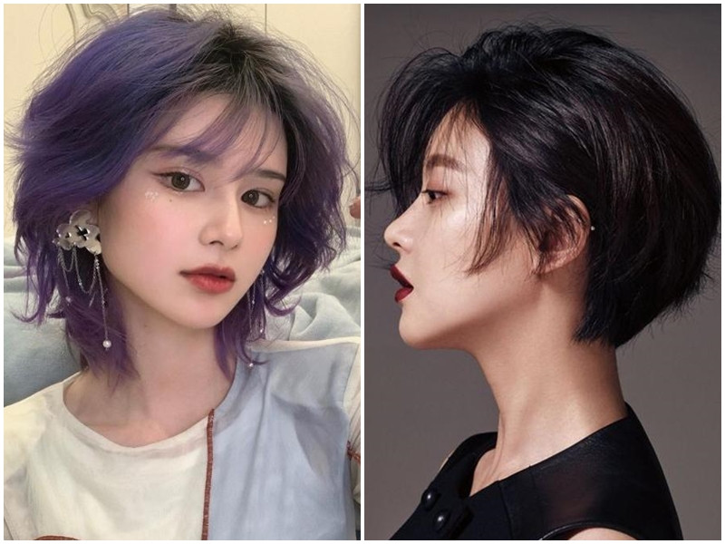 Tóc tém mullet layer phá cách, giúp làm mềm mại đường nét gương mặt và tôn lên cá tính.
