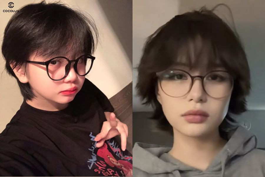 Tóc tém tomboy Hàn Quốc, kiểu tóc nữ 2025 mặt vuông cá tính