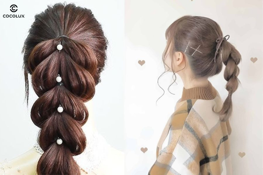 Tóc tết đuôi ngựa khoe trọn cá tính hiện đại
