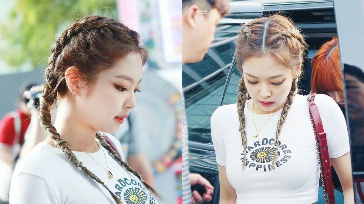 Tóc tết kiểu Jennie cá tính