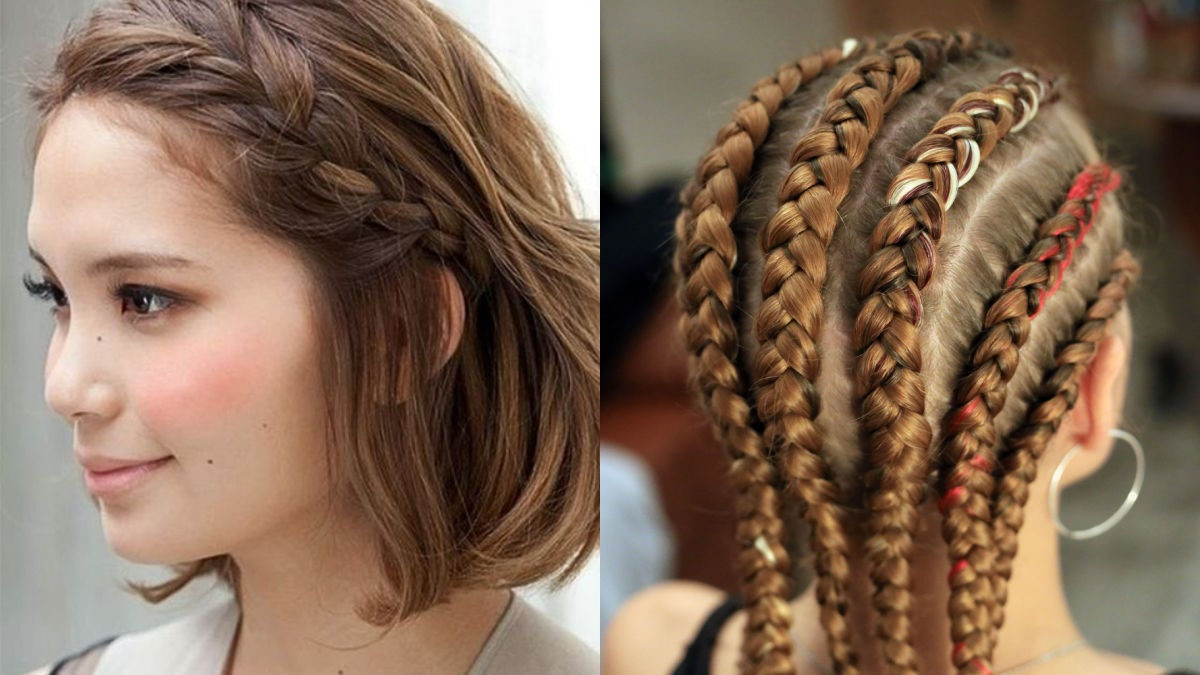 Tóc tết ngắn đẹp khi đi dạo phố với phong cách cá tính