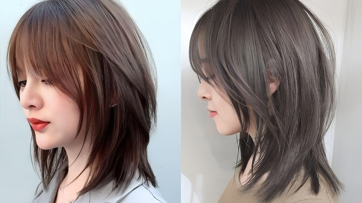 Tóc tỉa layer mullet cá tính, lựa chọn trẻ trung 2025 cho phái đẹp