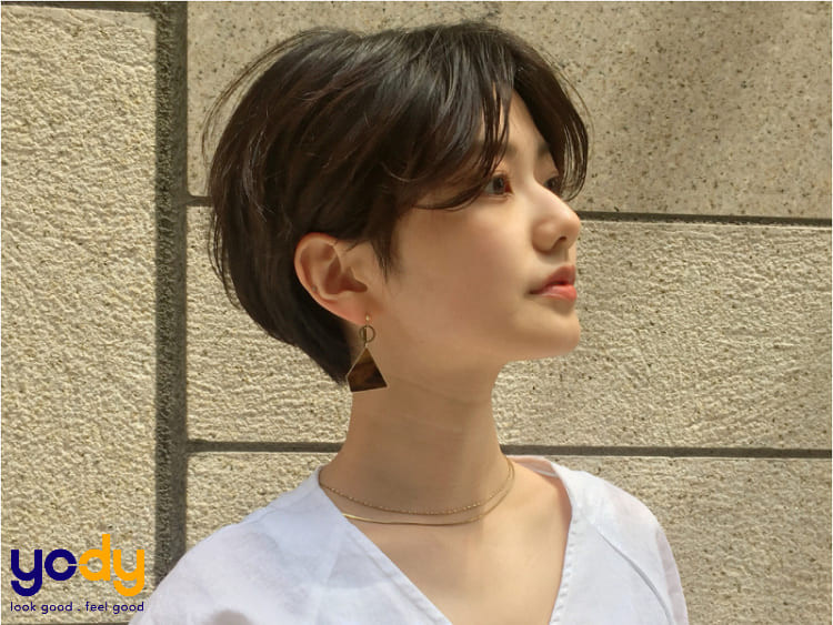 Tóc tomboy cá tính phù hợp mặt trái xoan