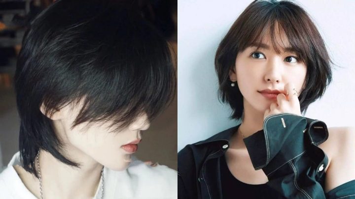 Tóc tomboy dài qua gáy cá tính