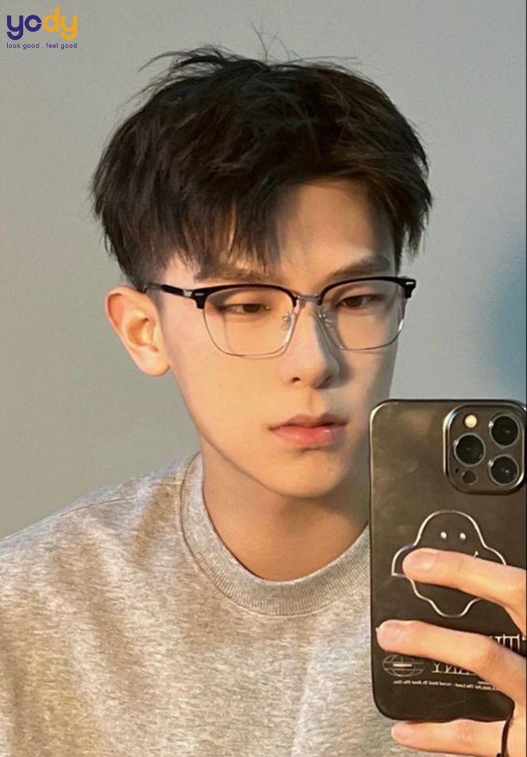 Tóc Two Block cho học sinh nam