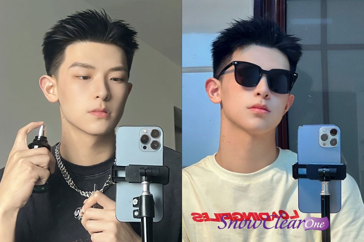 Tóc Undercut cho mặt trái xoan nam