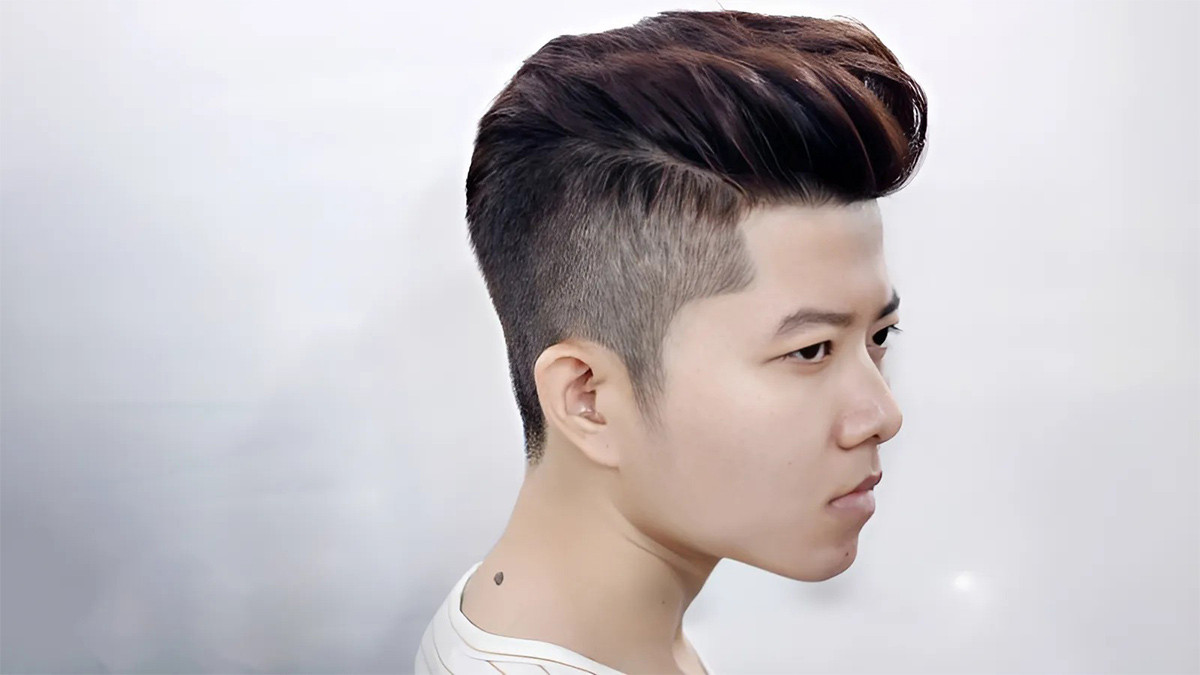 Tóc Undercut gáy nhọn thể hiện sự cá tính mạnh mẽ