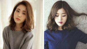 Tóc uốn xoăn sóng lơi mái dài