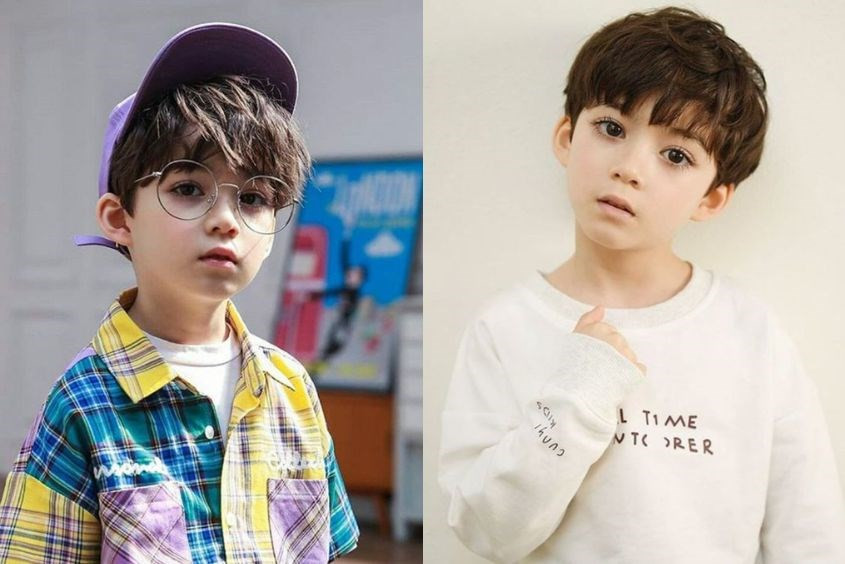 Tóc xoăn cho bé trai 5 tuổi