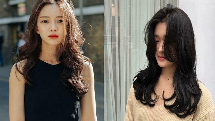 Tóc xoăn lọn to Hàn Quốc trẻ trung