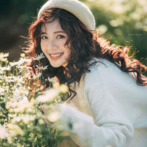 Tóc xoăn mì đáng yêu và nổi bật cho buổi chụp ảnh