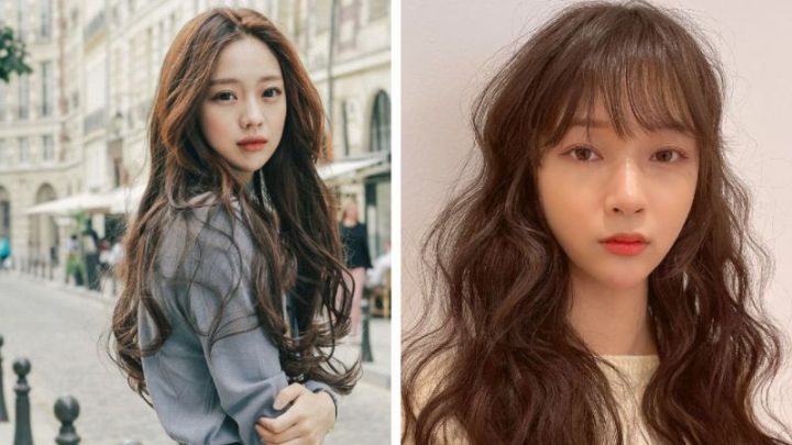 Tóc xoăn sóng nước dài bồng bềnh mang vẻ đẹp quyến rũ