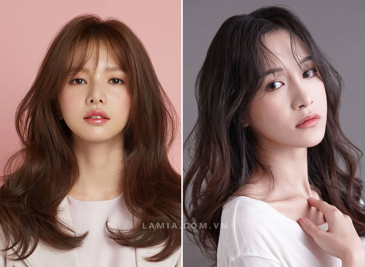 Tóc xoăn sóng to hiện đại và thời thượng