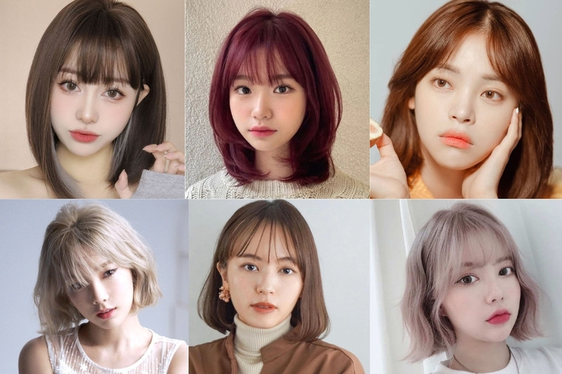 Tổng hợp các màu nhuộm tóc ngắn đẹp và hợp xu hướng