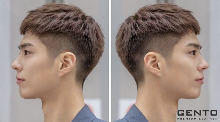 Uốn phồng tóc ngắn nam kiểu Crew Cut hiện đại